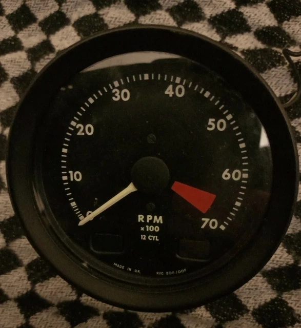 JAGUAR XJ V12 Electronic Rev Counter / Tachometer EUR 102,66 PicClick FR