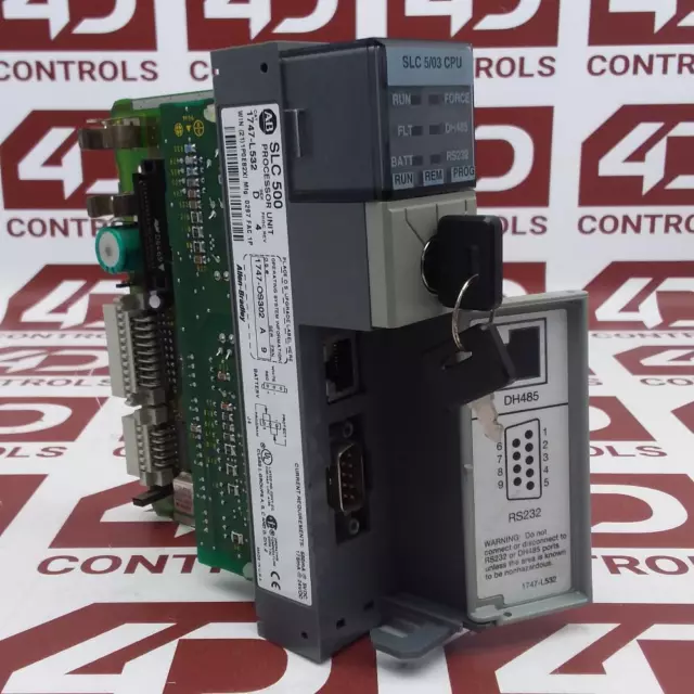 1747-L532 | Allen Bradley | SLC 500, CPU Processor, SLC5/03, Used, D