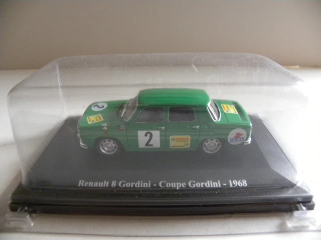 RENAULT R8 GORDINI COUPE GORDINI 1969 1/43 RENAULT R8 GORDINI COUPE GORDINI 1969 1/43