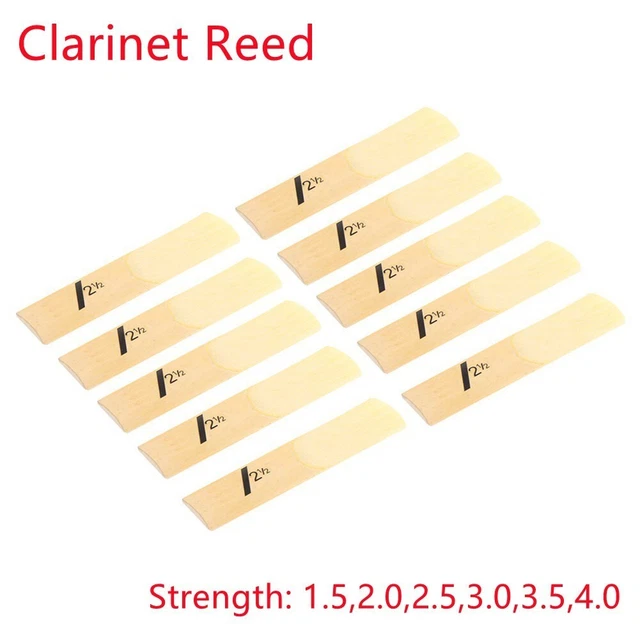 10 pièces/ensemble clarinette roseau 1,5,2,0,2,5,3,0,3,5,4,0 résistance access