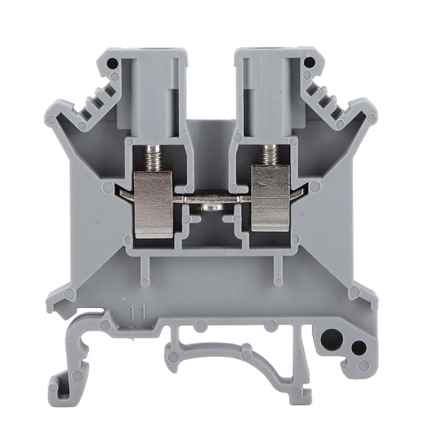 100x Terminal Screw Type Copper Combination Terminals Block 800V 32A UK‑3N♫