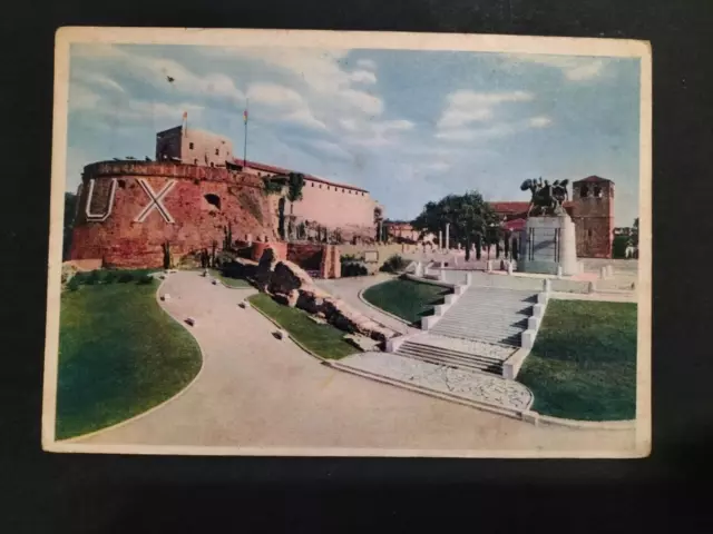 Trieste Monumento Ai Caduti Vg. 1941 Castello San Giusto Fascismo Dux Mussolini