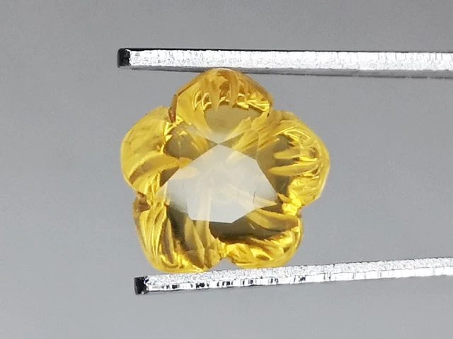 Citrine naturelle du Brésil - Fleur 1.91 Carat