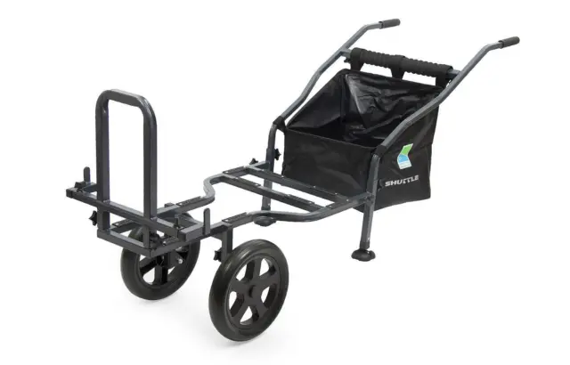 Preston Space Station Onbox Shuttle 2 Wheel Trolley Barrow Match Fishing NEW