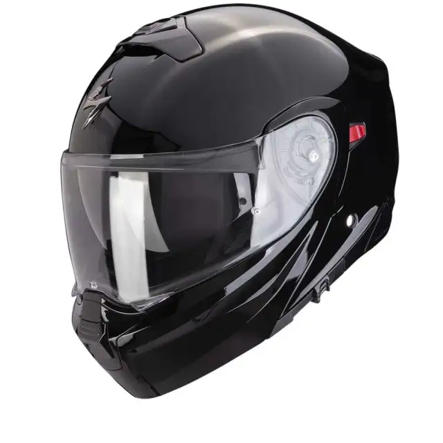 Scorpion Exo-930 Evo Solid Black  Modular Helmet