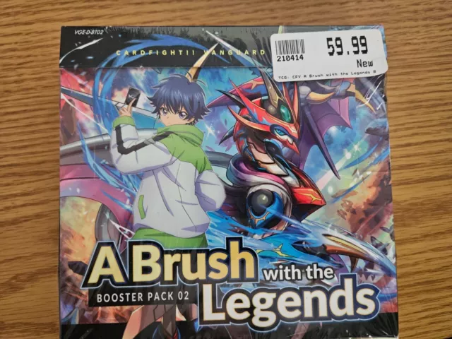 NEW SEALED Cardfight Vanguard Booster Box - A Brush With Legends -