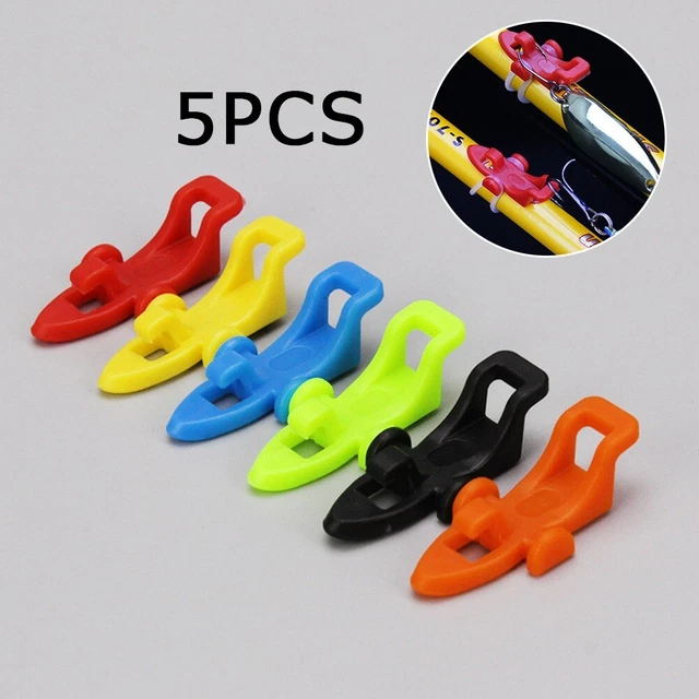 Lot De 10 Hameçons Décalés Avec Porte-Appât Et Goupille - Tailles #1/0, #2/0, #4/0 - Pour Leurres Souples Et Vers - 8