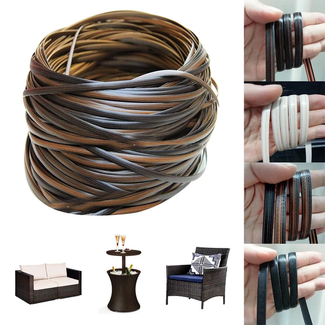 32M PLASTIC WOVEN Rattan Repair Material Wicker Bench Chair Table Repair Kits £11.45 PicClick UK