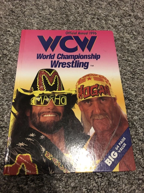 WCW Official Annual 1996 - World Championship Wrestling Book - *RARE* *Damaged*