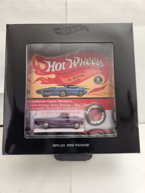 2011 HOT WHEELS RLC Original 16 Replica 1968 Package Custom