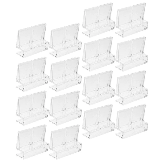 16 Pcs Aquarium Clip Support Tank Lid Clips Cover Bracket Clear Stand Turtle