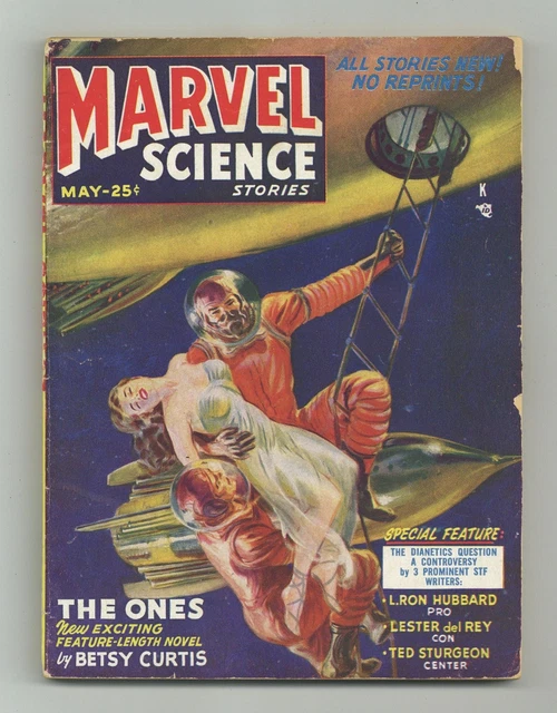 Marvel Science Stories Pulp 2nd Series May 1951 Vol. 3 #3 GD/VG 3.0