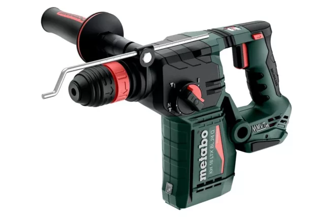 Metabo KH 18 LTX BL 24 Q 18V Cordless Rotary Hammer Drill 3 Mode With Quick Chuc