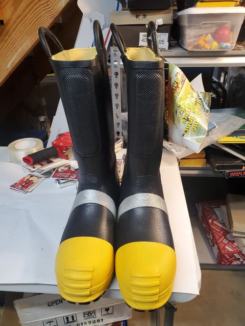 Thorogood Hellfire Structural And Hazmat Boots 807-6000 Size 12M