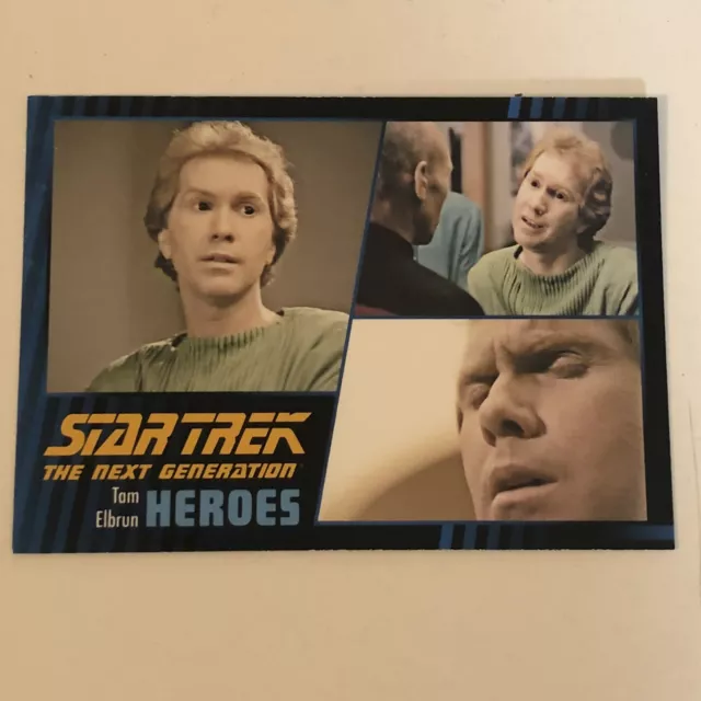 Star Trek The Next Generation Heroes Trading Card #40 Tam Elbrun