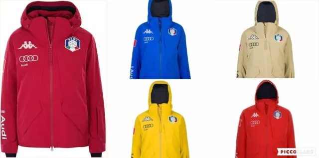 KAPPA ITALY FISI Audi Italian Ski Team Down Jacket New With Tags 329.00 PicClick