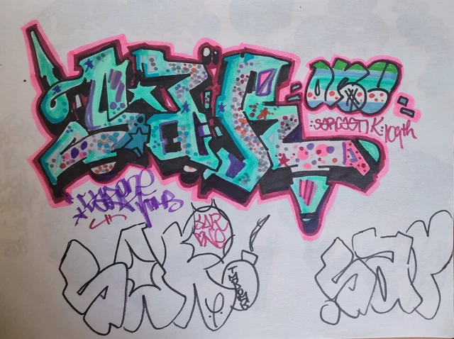 SAR Sketch 21x28cm COPE/QUIK/TAKI/DURO/SEEN/ZEPHYR