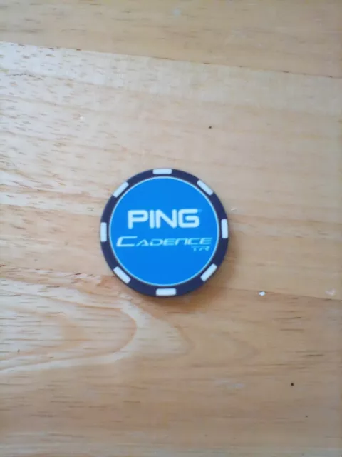 Ping Golf Collection . Poker Chip Ball Marker . Collectors Item .