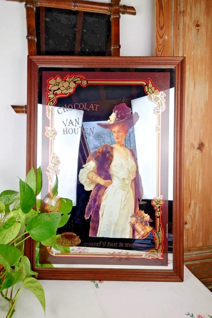 Miroir Publicitaire Vintage Marlboro - Style Western Années 80