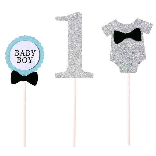 Topper per decorare cupcakes torta bambino