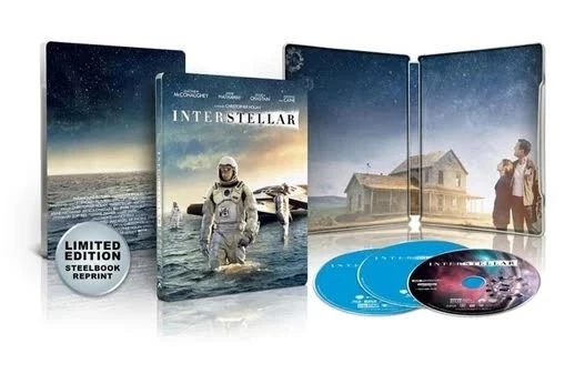 NEW INTERSTELLAR 4K SteelBook UHD Blu-ray (UK)[2014] No Dent