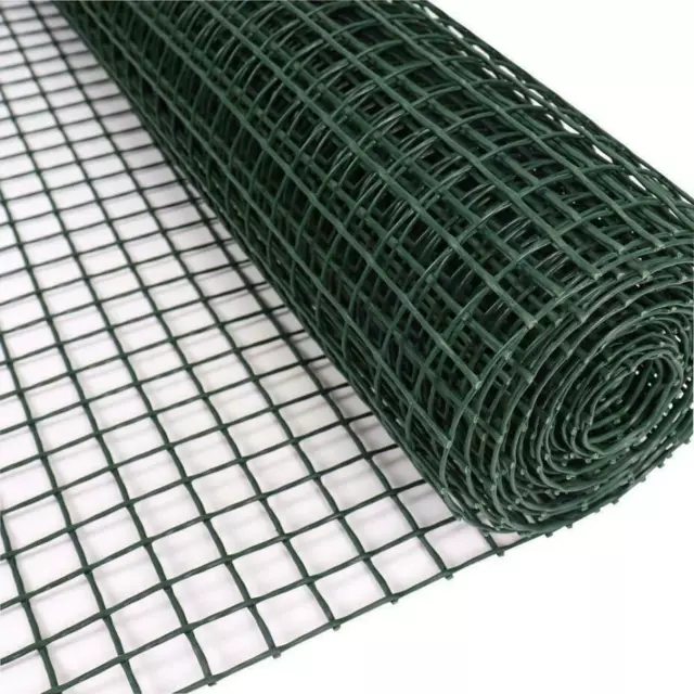 50CM x 5M Plastic Mesh Garden Fencing – Heavy Duty Fruit Vegetable Green Netting