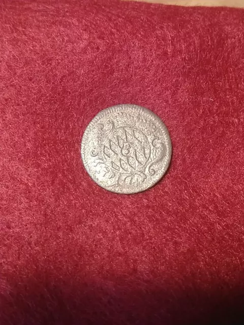 Kurfürstentum Bayern 1 Kreuzer 1754 Silber Münze