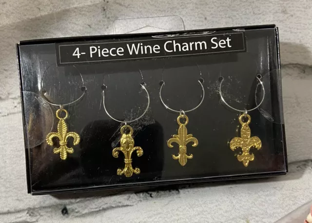 Wine Glass Charm Rings Assortment of 13