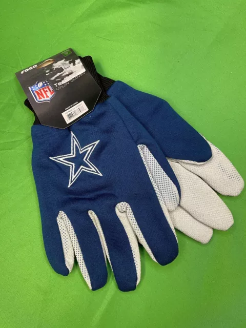 NFL Dallas Cowboys FOCO Utility Gloves Perfect for Game/Gardening NWT