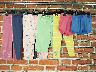 Girls Bundle Age 2-3 Years Next H&M Leggings Shorts Trousers Joggers Kids 98Cm