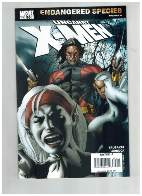 Uncanny X-Men 490  Endangered Species!   VF/NM 2007 Marvel Comic