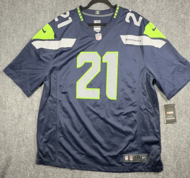 Seattle Seahawks Devon Witherspoon #21 Nike Navy 2023 Draft Official Jersey XXL