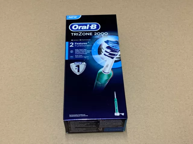 Braun Oral-B TriZone 2000 elektrische Zahnbürste NEU 2