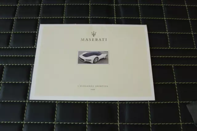 RAR VIP Kunden Prospekt brochure Maserati MC12 Quattroporte Coupe Spyder 2006