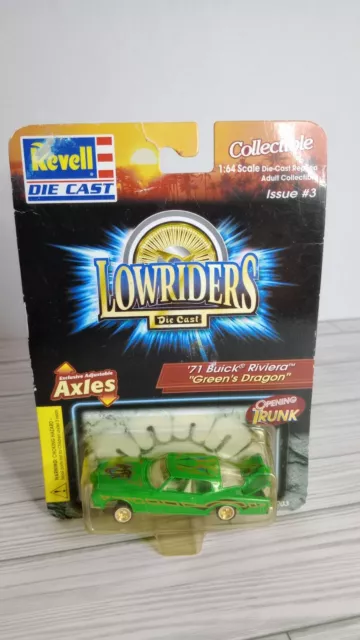 REVELL LOWRIDERS 59 Chevy Impala Tribal Aguave 1:64 Die Cast Issue