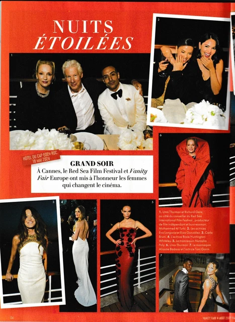 Vanity Fair France Aout 2024 Noemie Merlant Freen Sarocha Freenbecky ...
