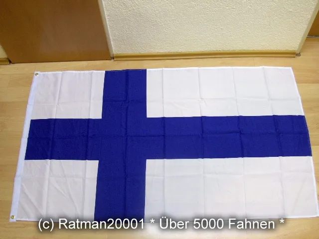 Fahne Flagge Finnland - 90 x 150 cm