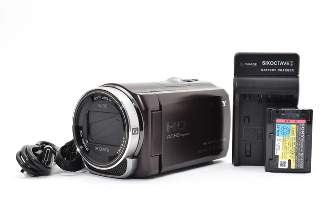 SONY HANDYCAM HDR-CX430V Brown Video Camera [Japanese Language