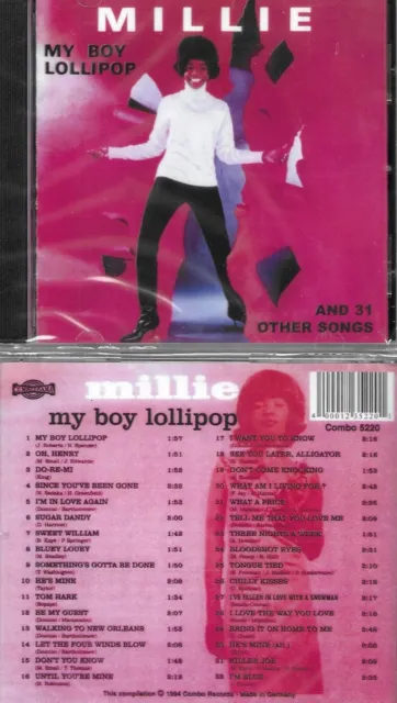 Millie Small-My Boy Lollipop/Very Best + 30 More Songs-Import Cd