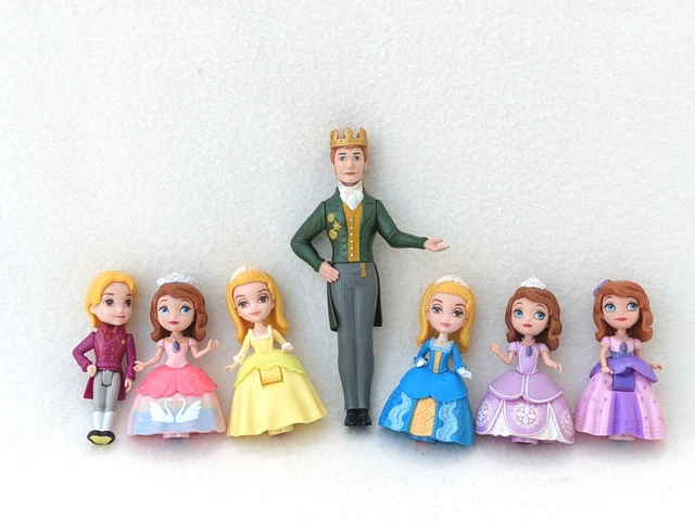 Sofia the First Magic Talking Castle Set Dolls House Figures Set Lot People