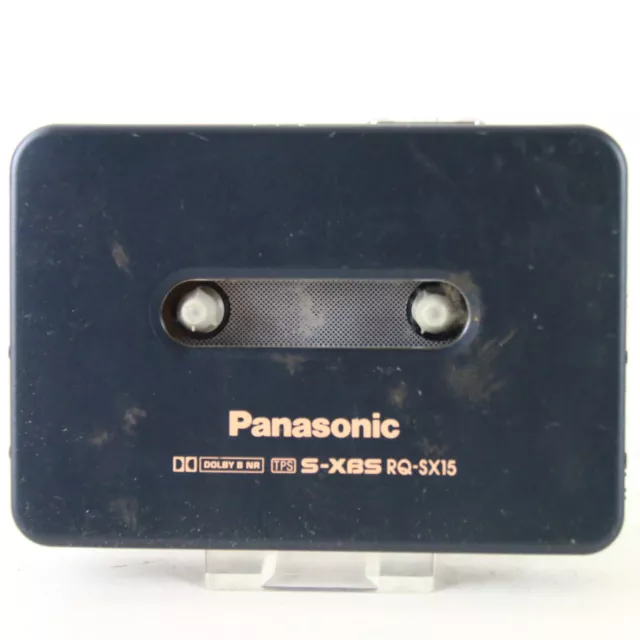 Tragbarer Cassette Player Recorder Panasonic RQ-SX15 Blau Defekt