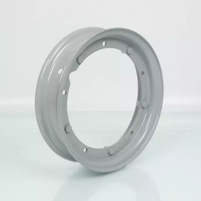 Jante avant RMS pour scooter Piaggio 50 Vespa Special 1970-1983 gris 10 pouces