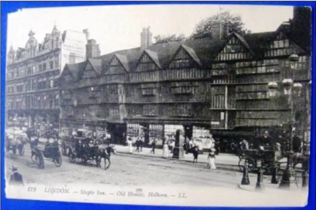 UK Great Britain England London Staple Inn Holborn early 20th century