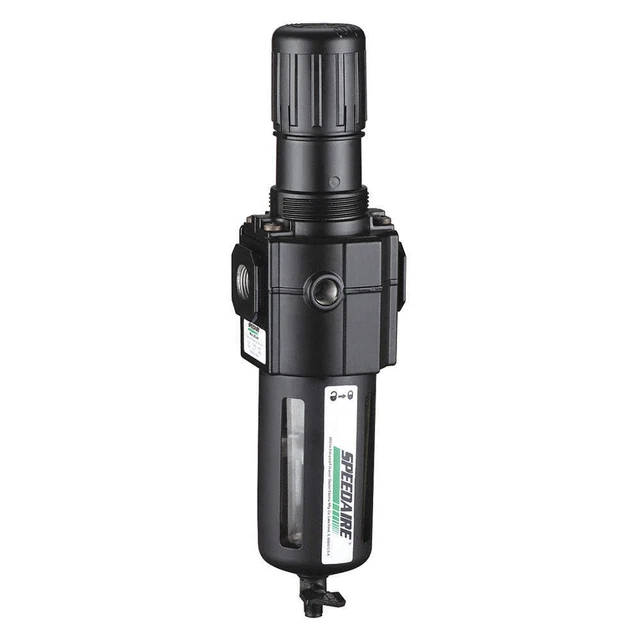 SPEEDAIRE 4ZK95 Filt-Reg,3/8"NPT,163 cfm,40 micron