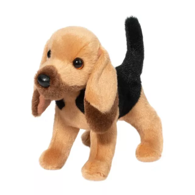 @ New DOUGLAS CUDDLE TOY Stuffed Plush BLOODHOUND Soft Hound Puppy Dog Plushie