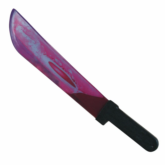 Scream Bleeding Plastica Machete Adulto Accessorio Costume di Halloween