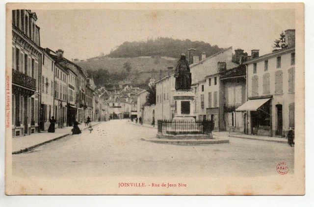 JOINVILLE Haute Marne CPA 52 le Sire de Joinville rue de JEAN
