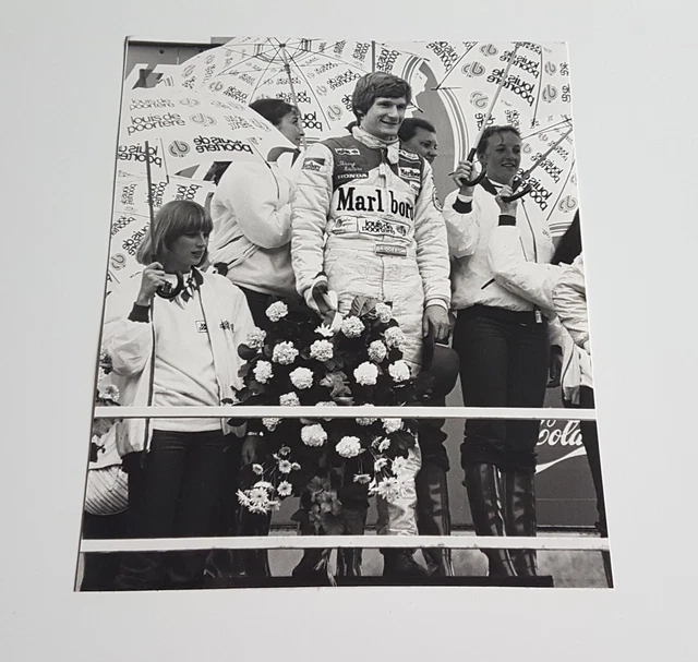 Thierry Boutsen - F1 - 1982 - Spa - F2 - Spirit Honda -Original - Vintage - Foto