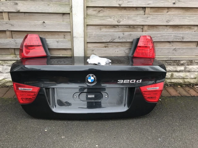 BMW E90 LCI FACELIFT LED REAR LIGHTS + TAILGATE BOOT LID 320d 330d 335d ...