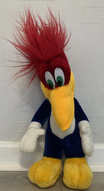 VINTAGE WOODY WOODPECKER PLUSH soft toy UNIVERSAL STUDIOS stuffed 1999